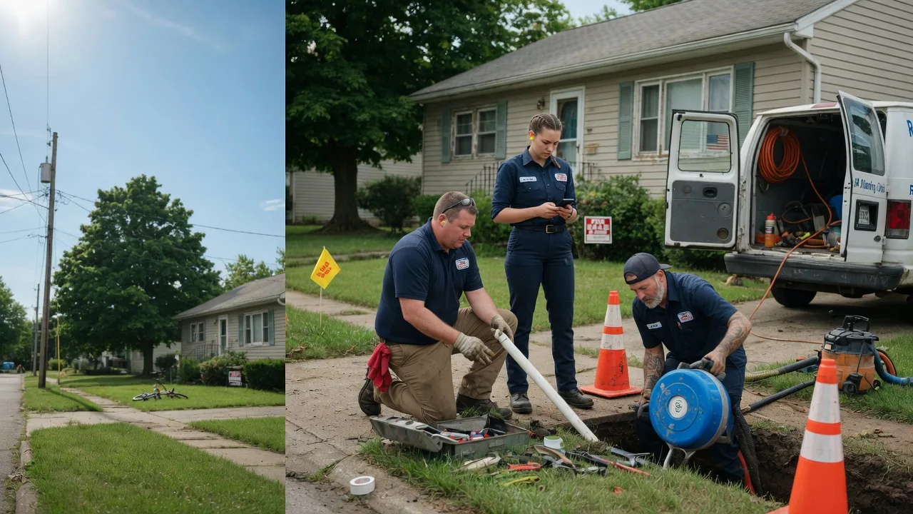 Sewer Line Repair in Byrnedale, PA near me